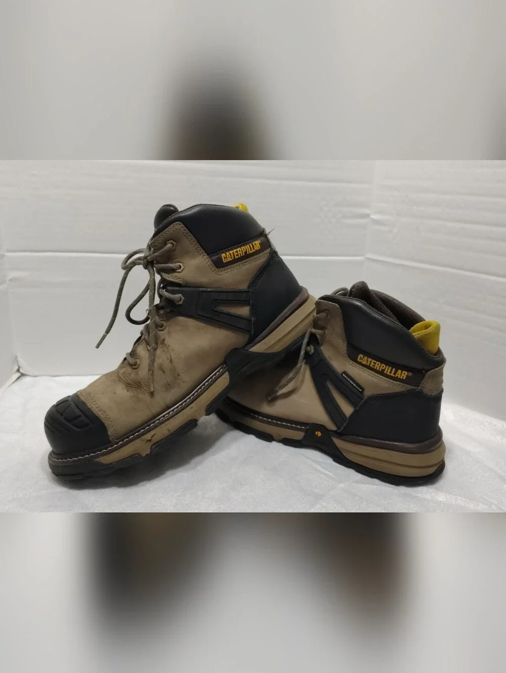Caterpillar Excavator Superlite, Men # 11.5 US Composite Toe, Waterproof